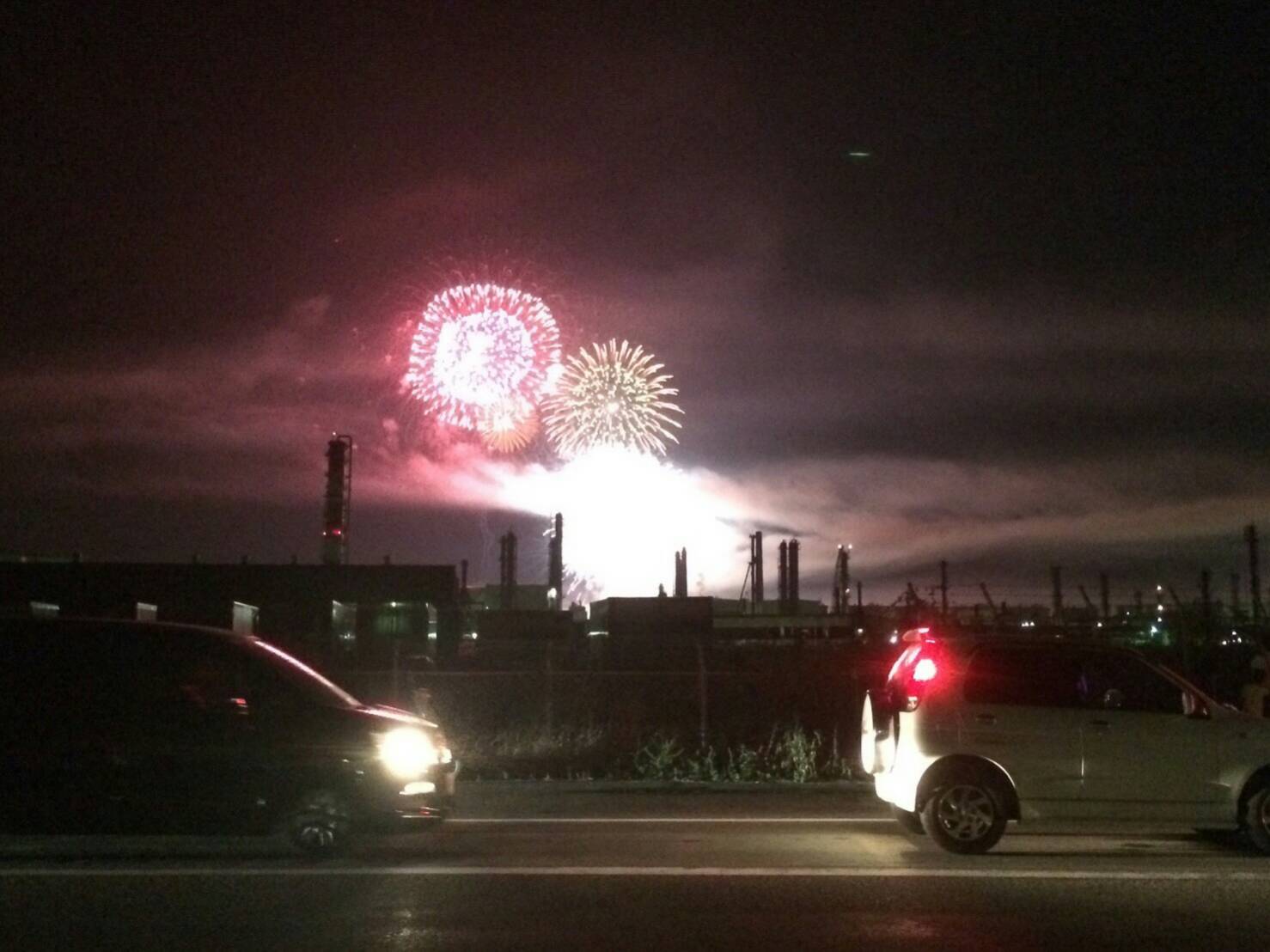 【花火大会！】