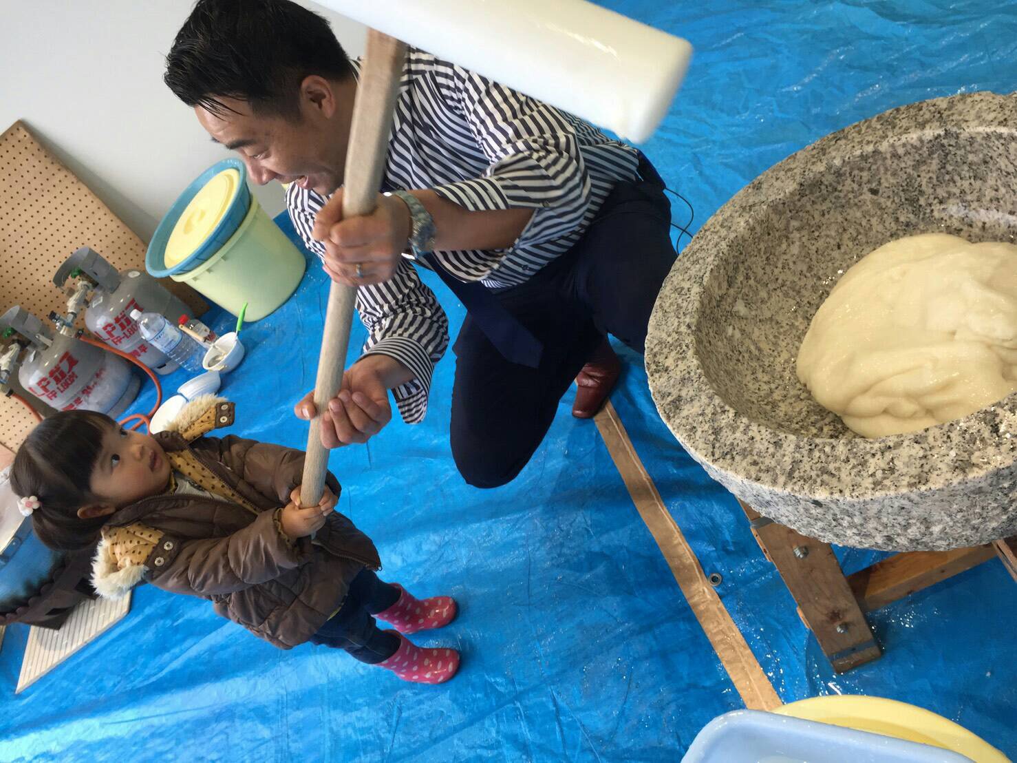 【新春恒例 餅つきイベント開催！】