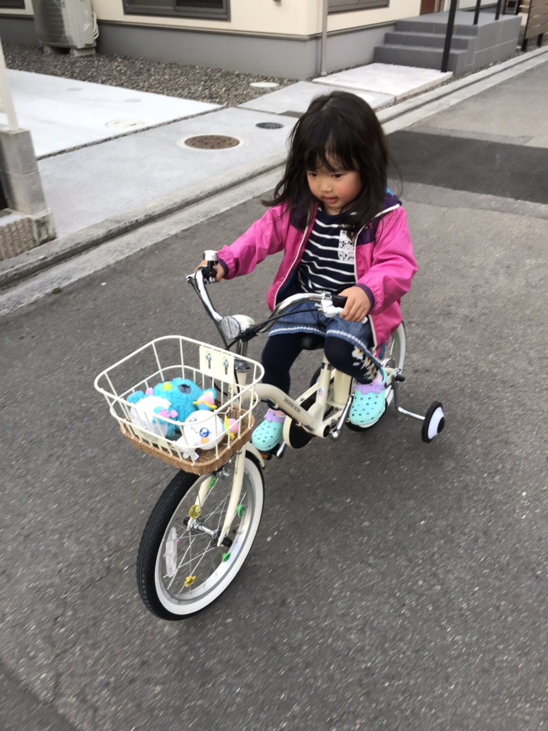 自転車デビュー