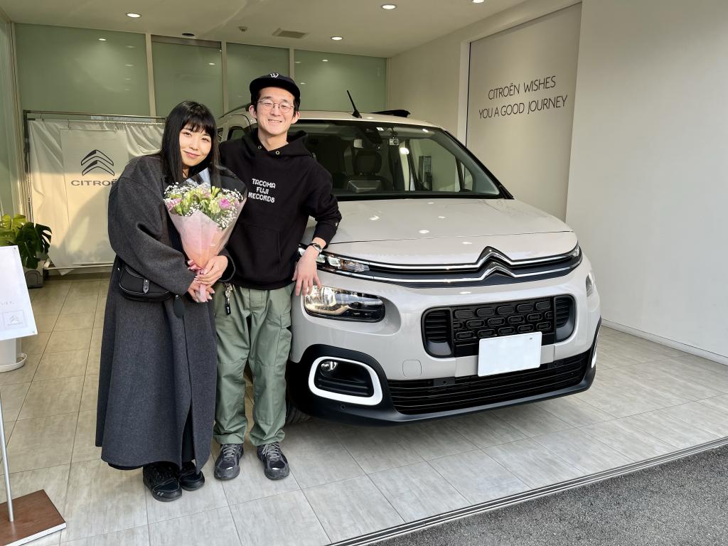 BERLINGO SHINEご納車させて頂きました♪