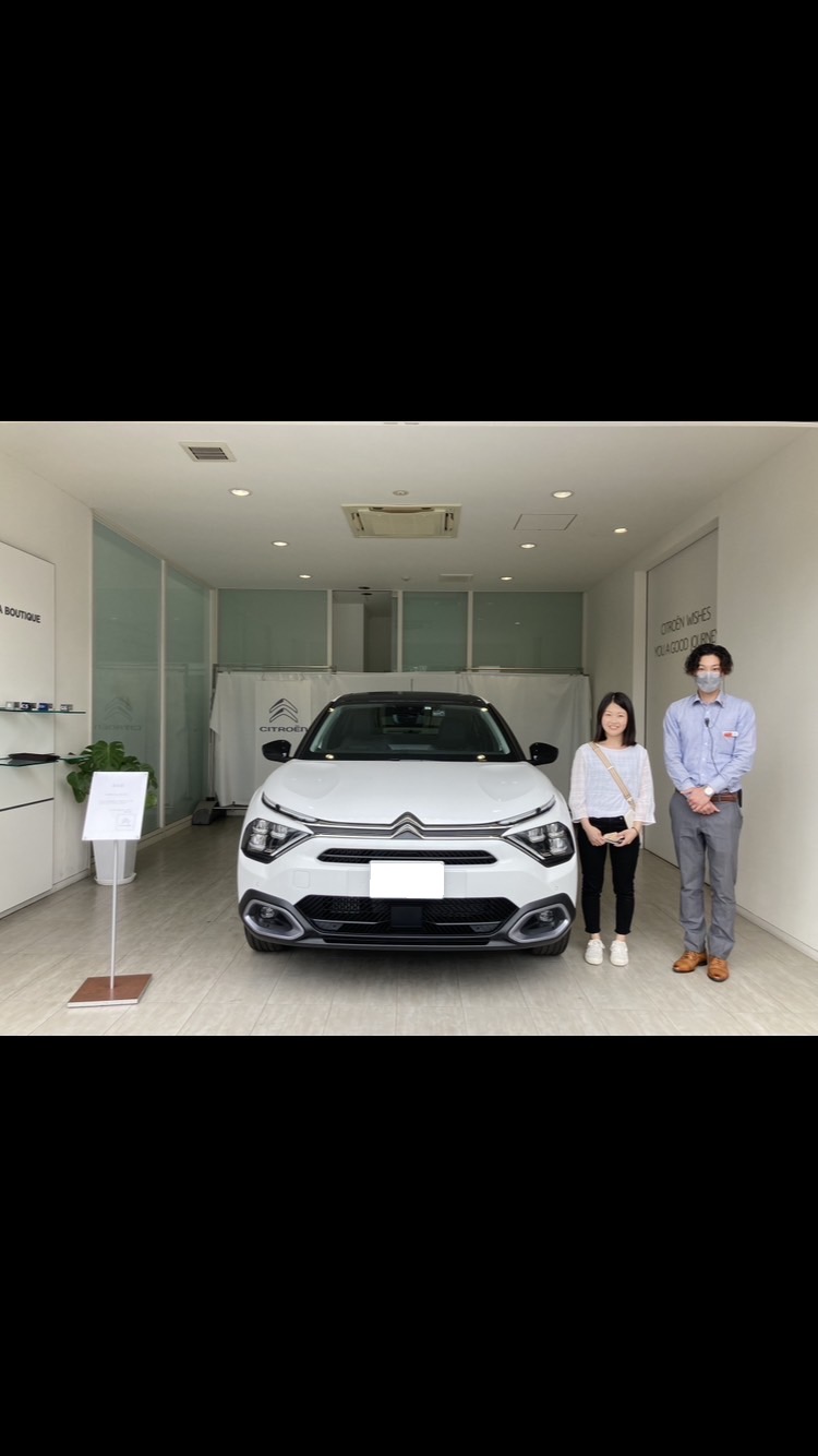 C4ご納車おめでとうございます♪