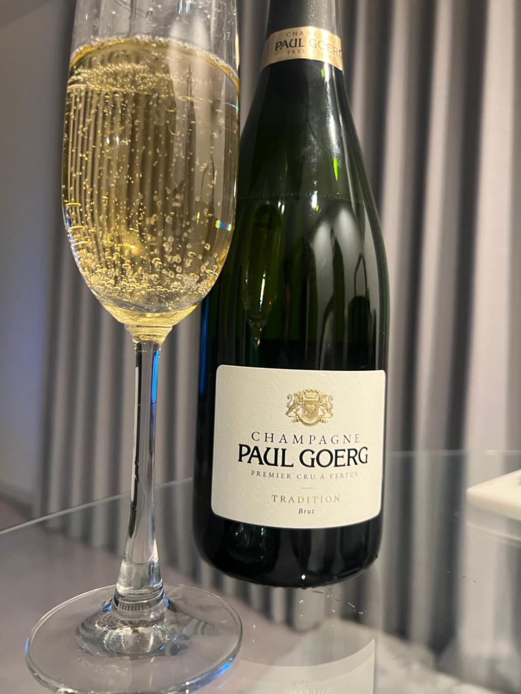 たまの奮発シャンパン