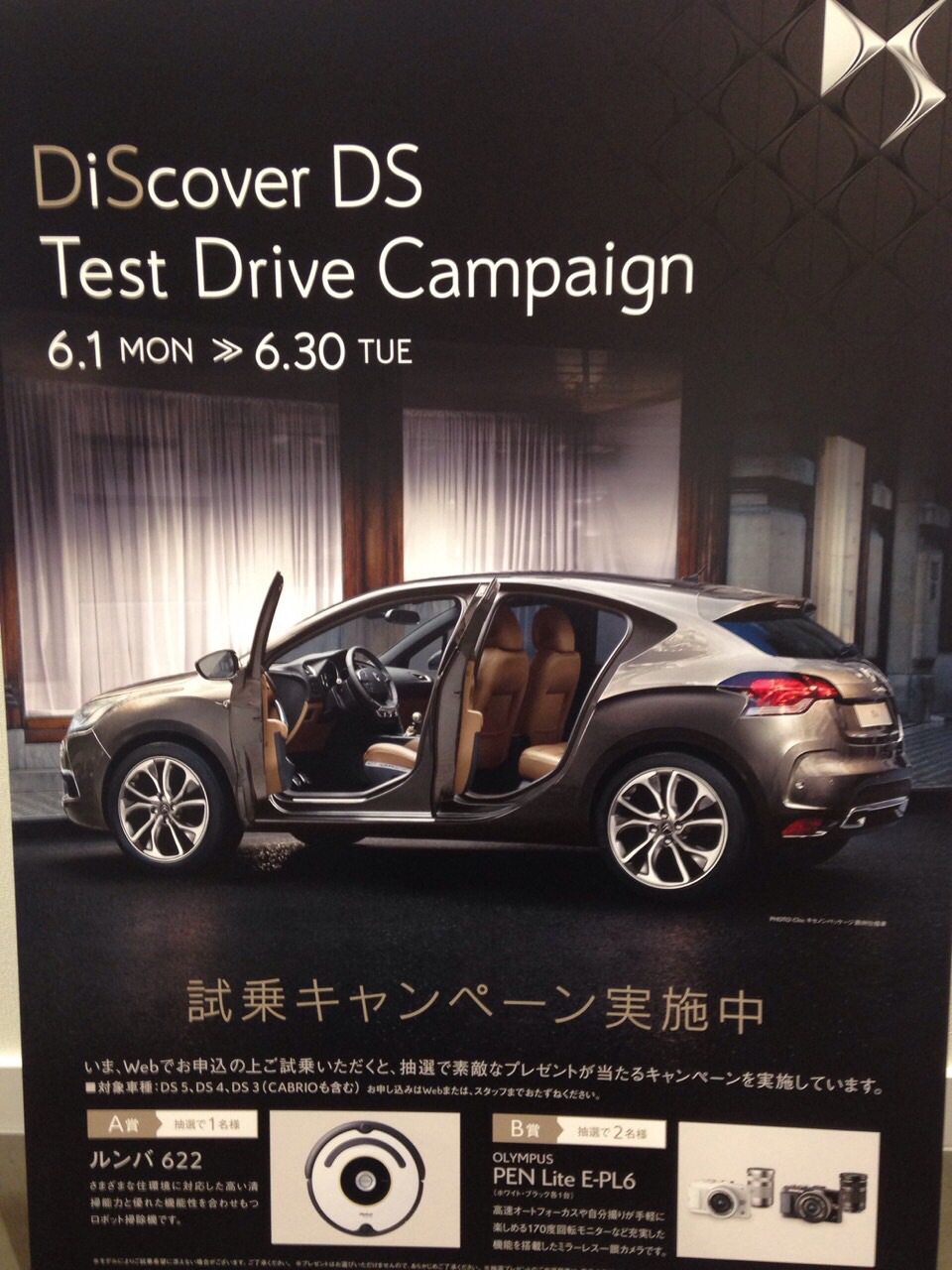 DiScover DS TestDrive Campaign