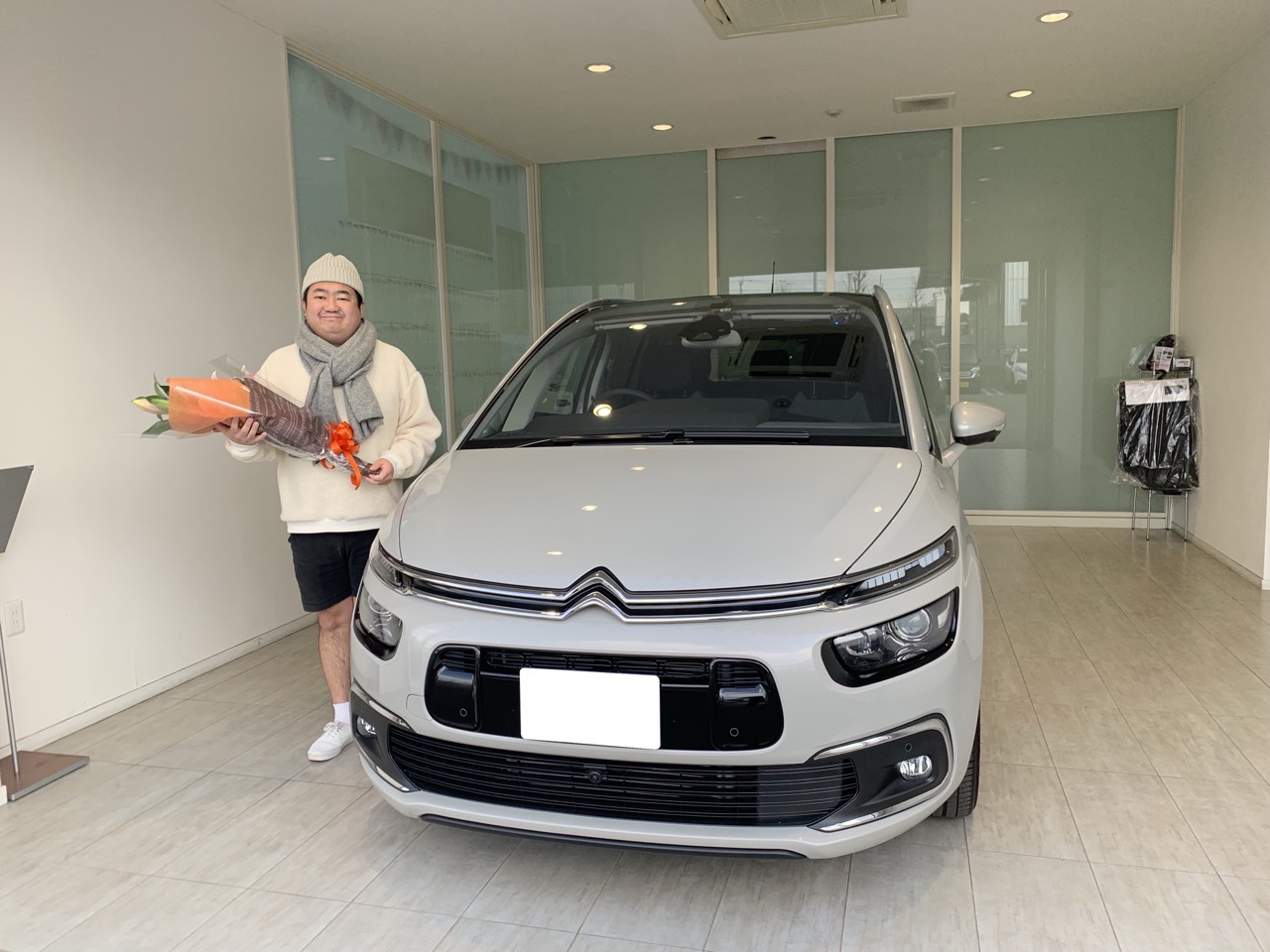 C4 SPACE TOUERER ご納車させて頂きました♪